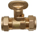 Gas Cock 15mm Comp FanKey