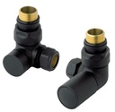 Rad Valve Corner Pair Black**