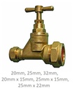 Stopcock 32mm Comp Brass
