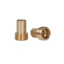 Brass 15 x 3/8" Male Iron Tail