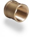Brass Socket F x F 1"