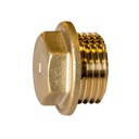 Brass Flanged Plug 1 1/4"