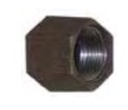 Black iron End Cap 1/4"