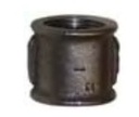 Black iron Coupler 1/2"