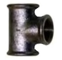 Black iron Tee 1/2"