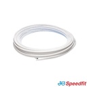 JG Speedfit 15mm Barrier Layflat White Pipe 100m