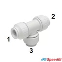 JG Speedfit 22 x 15 x 22 End Tee
