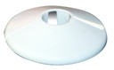 Pipe Cover Plate 110mm White
