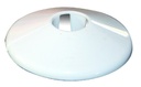 Pipe Cover Plate 15mm White