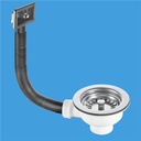 Sink Basket Strainer Waste ▭ovFlow 🅼ᶜBwstofrs