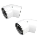 Vaillant Flue 125 Elbow 45' Pair 303211