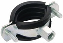 Flue 125 Clip Rubbered Lined