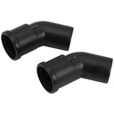 Vaillant Plume Elbow 45Deg BLK Pair 20219551