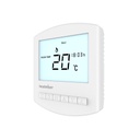 🕐+©° Prog Roomstat Slimline Battery WH(Special order)