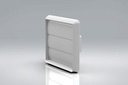 Duct1 110x54 Gravity Outlet White