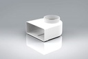 Duct3 220x90 to 125 Bend adap