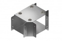 MB Trunking 100mm Tee Flat