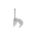 Cable Clip 7-10mm White 100pc