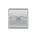 Dimmer 2g LED 50w Bg BS Raisd NBS82