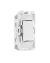 Grid SP center off sw 20a 2w Mod Bg Wh G12C/R12C