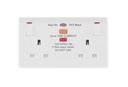 Bg.Curv Socket 2g RCD 13a Whi 822RCD