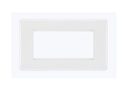Bg.Curv Media Plate 4g 4sp Whi 8EMR4
