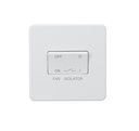 ML ScrLess Whi.Matt Fan Switch SF1100
