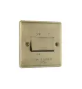 Fan Sw 3pole AntBrass Raisd NAB15