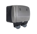 Socket 2g IP66 Ssteel Bg WPL22