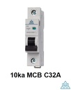 Wced 1Pole MCB 32a C-curv 10Ka⨈