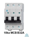 Wced 3Pole MCB 32a B≡Curve 10ka