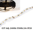 CCT 5m 2400k- 5500k 20w IP20