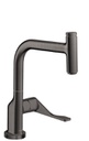 Axor Citterio kitchen mixer Pullout Brushed Black Chrome