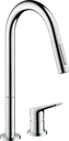 Axor 2 Hole Pull Out Sink Mixer Cp