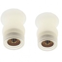 Plastic Rawplug For Toilet Seat (Pair)