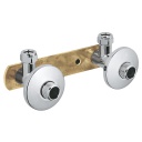 BSM Wall Plate 150 Centre 15mm 18153