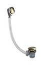 Vos Bath Waste Click Slim Brushed Brass