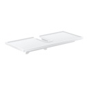 Easy reach tray Expossed shower