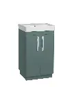 Compass 500 Vanity 2Door Matt Green