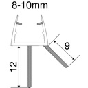 Bath Screen Bottom Seal 8-10mm