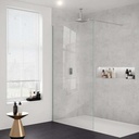 Wetroom Panel 8mm 1100mm(1078-1085) Chr 
