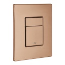 Toilet Push Button Brushed Warm Sunset (Due 17/7/25)
