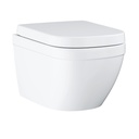 EuroPure Toilet WallPan 54cm Inc Seat 