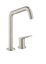 Axor Citterio 2hole Sink Mixer Steel Optic