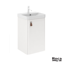 Costa 410x355 Basin & Unit Wall Gloss White