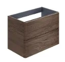 Meo 8oo Unit Drw2 Walnut