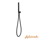 Shower Outlet+Holder,Head & Hose Matt Black