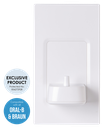 Toothbrush Charger Single Whi PV10P