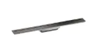 Shower drain 700 Brushed Black Chrome