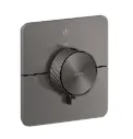 Axor Therm 1Way Softsquare Brushed Black Chrome